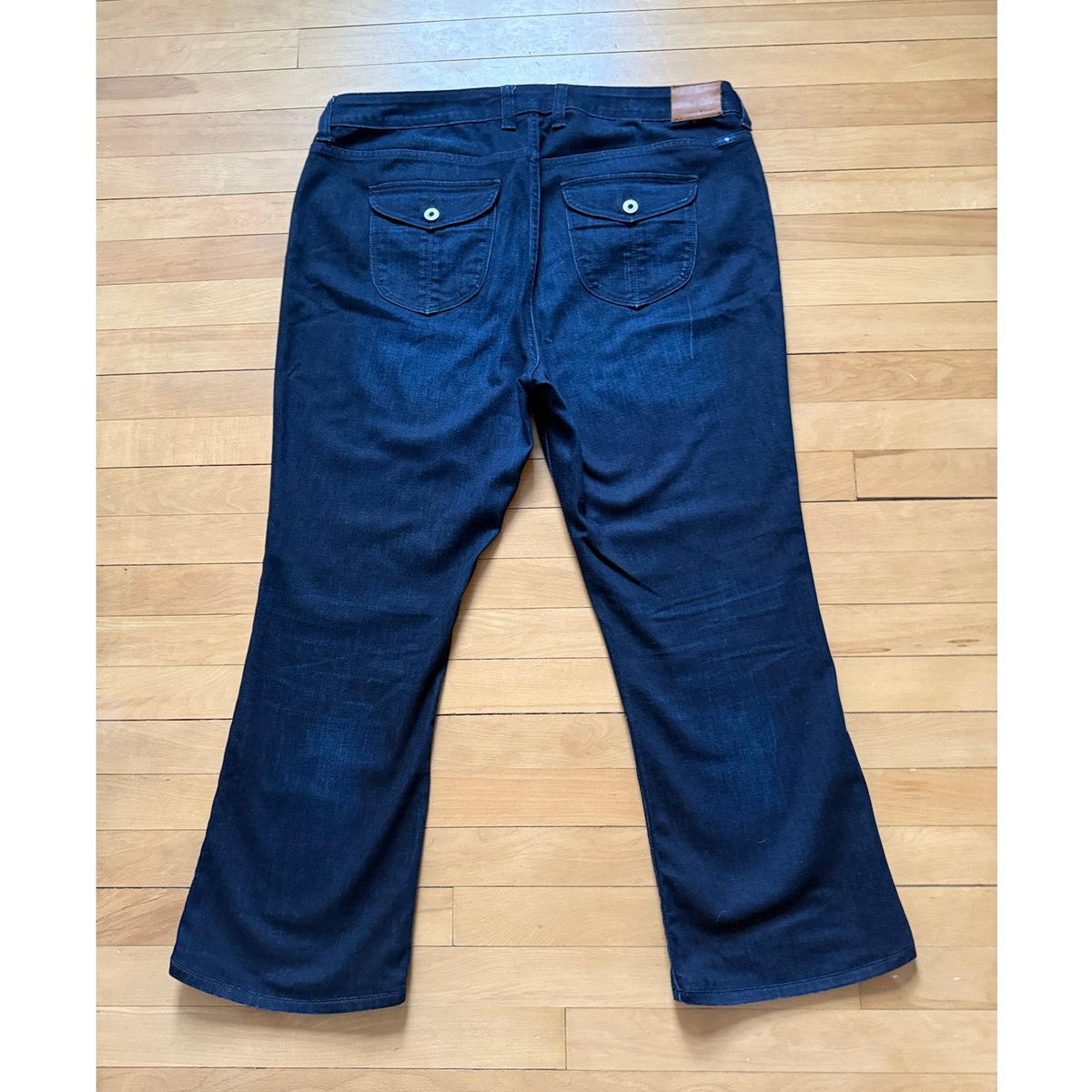 Lucky Brand Ginger Boot Jeans Women's Plus Size 18W Dark Wash EUC