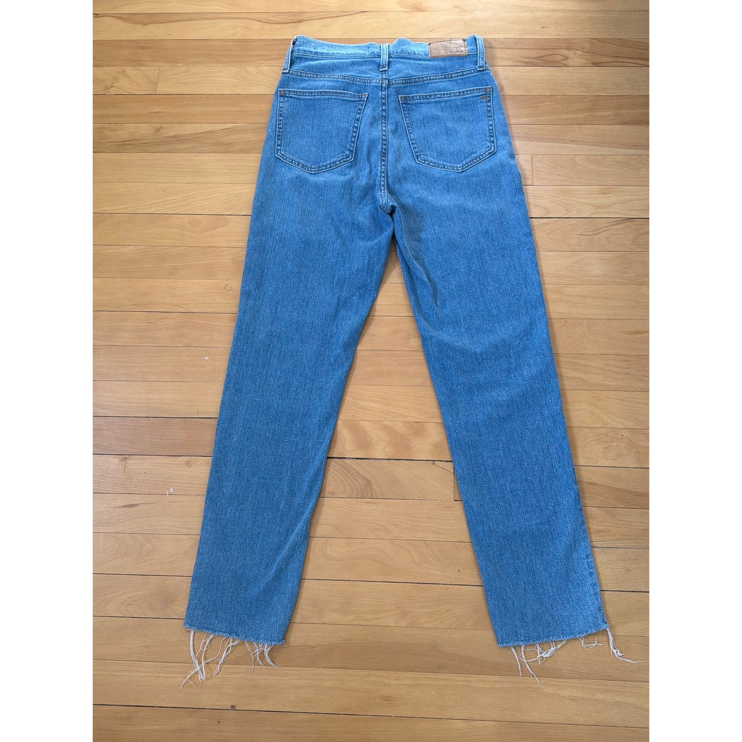 Madewell Size 25 The Perfect Vintage High Rise Light Wash Distressed