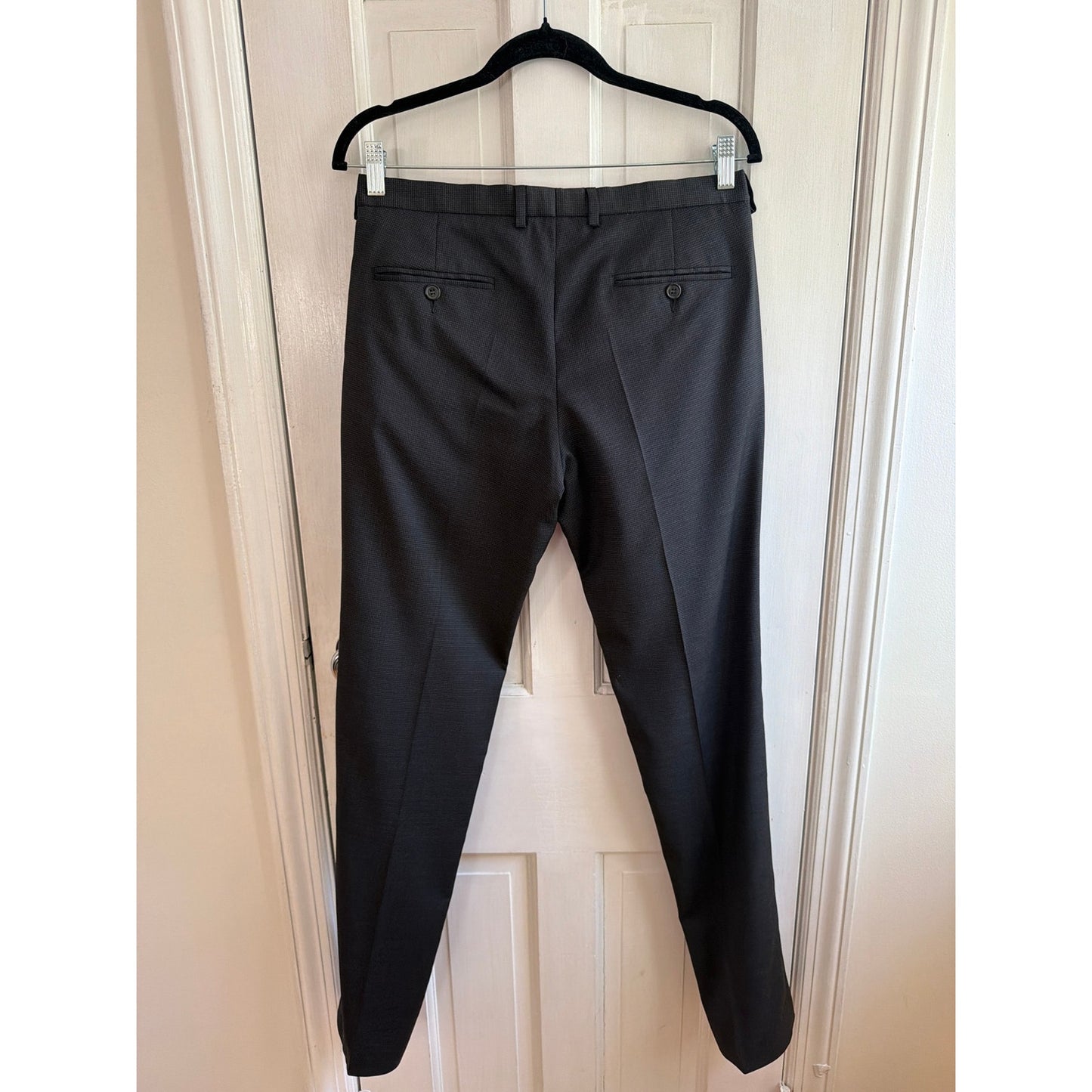 The Kooples Size 46 Black Midrise Trousers