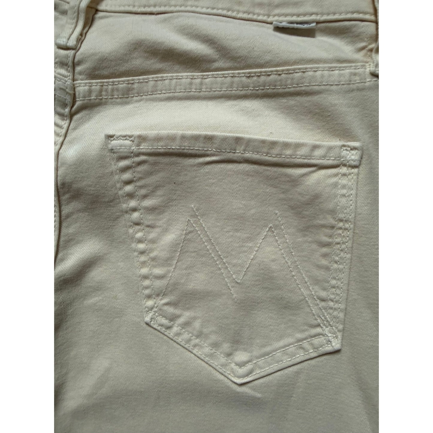 MOTHER The High Waisted Rascal Ankle Fray Size 25 | EUC