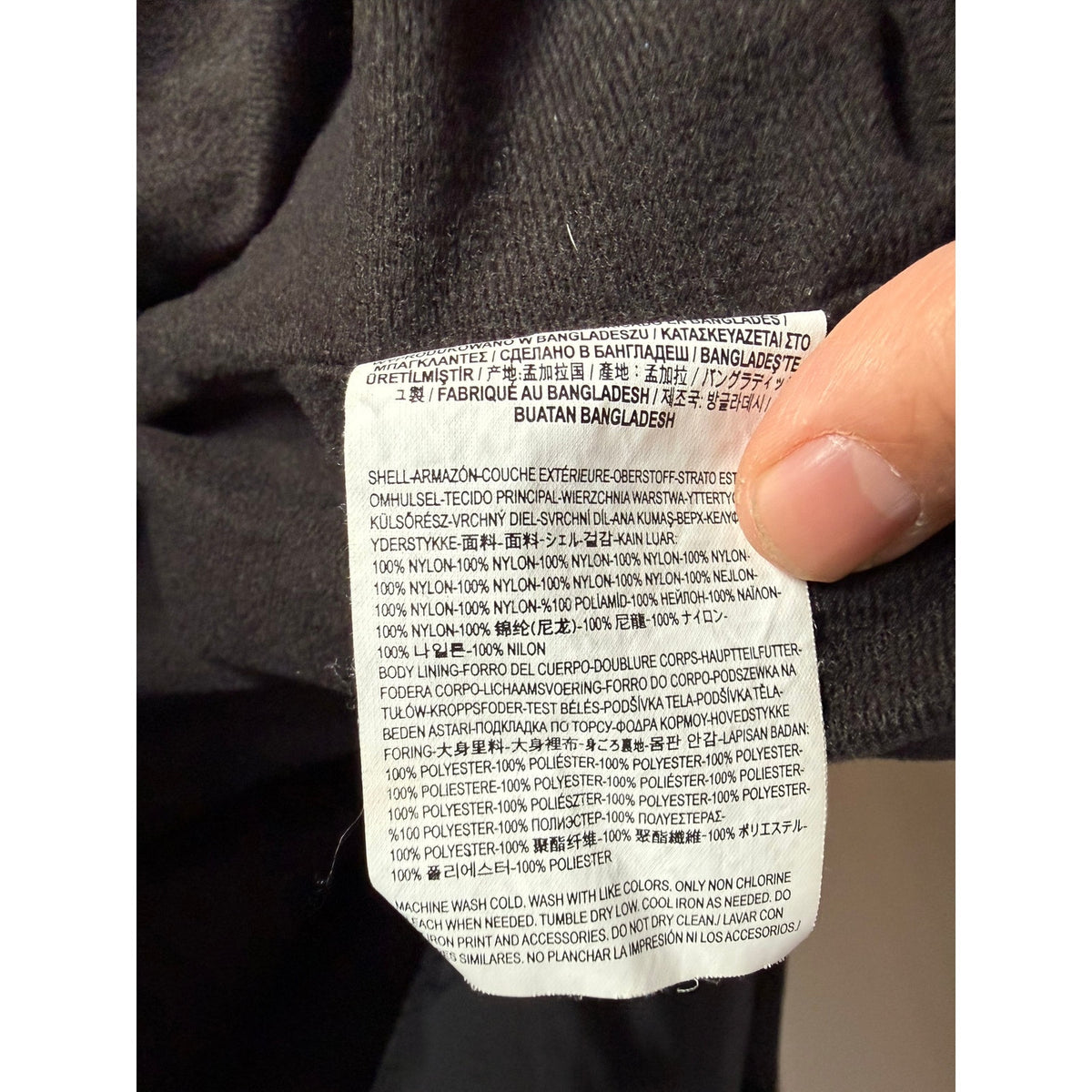 Vintage Vans Black Bomber Jacket Size Large Classic Skater Outerwear Flight Coat