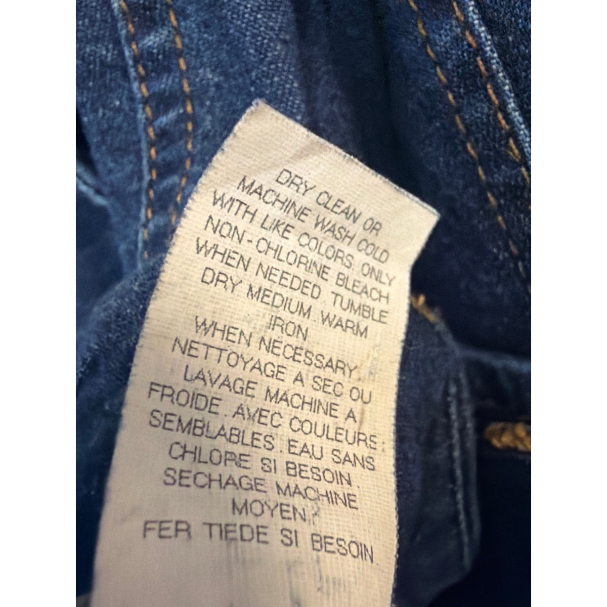 Theory Pants Womens 4 Blue Denim Wide Leg Trouser Low Rise Flap Pocket Crop EUC