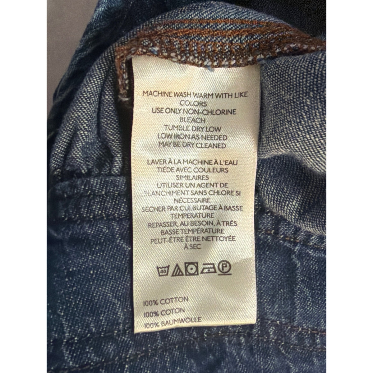 Pilcro Anthropologie Harem Pants Womens XS Blue Denim Drawstring Balloon Jogger
