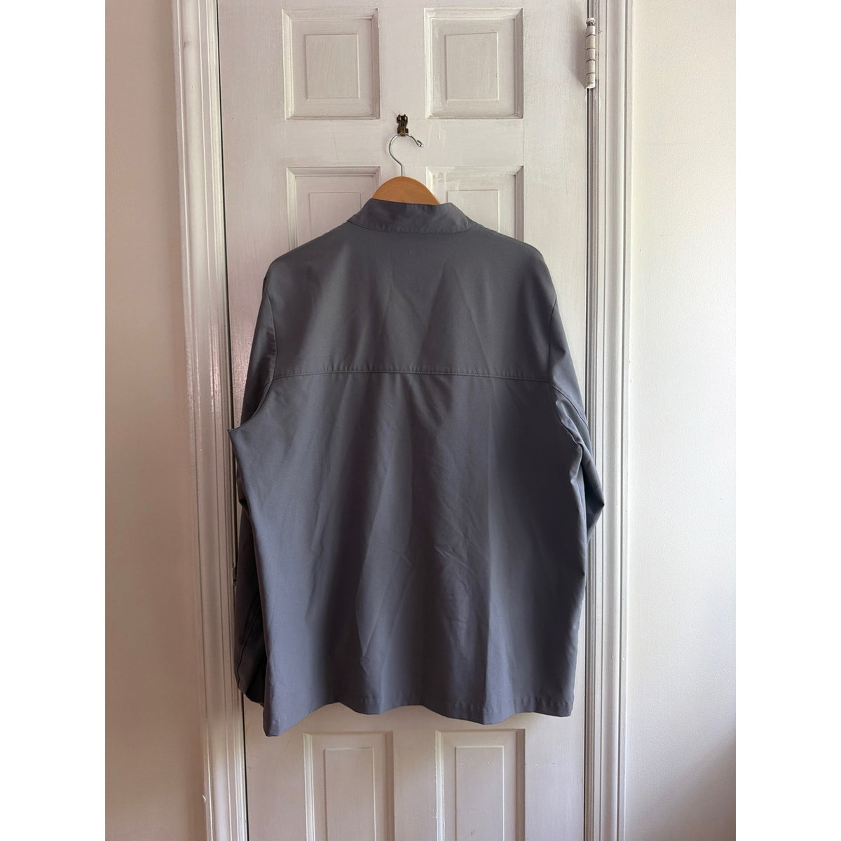 TravisMathew Pebble Beach Golf Links Full Zip Light Jacket Gray