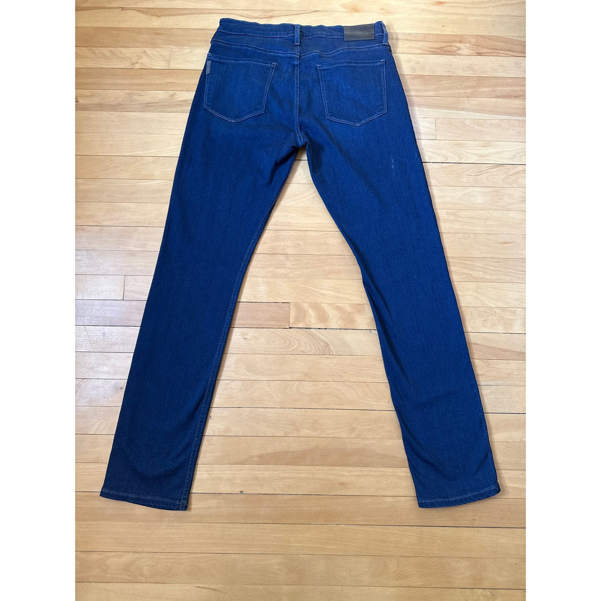 PAIGE Federal Slim Straight Jeans 33 Eliot Dark Wash EUC