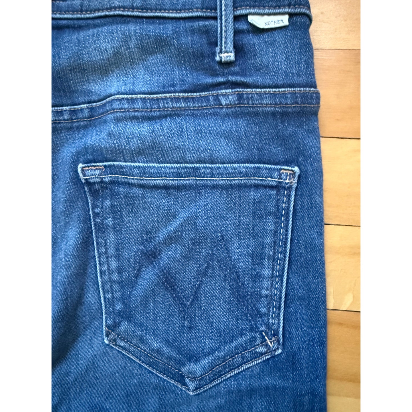 MOTHER The Hustler Ankle Fray Jeans Size 28 | Home Movies Wash EUC Bootcut