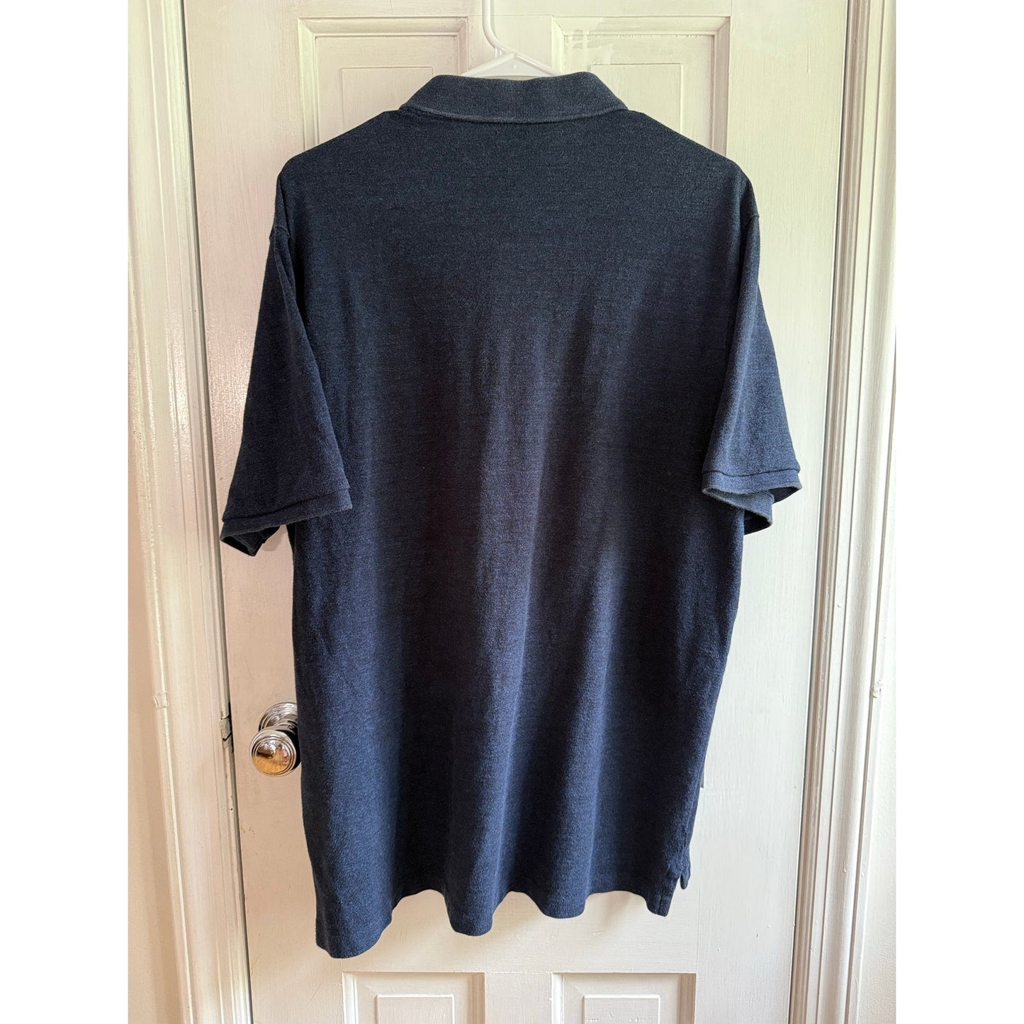 Polo Ralph Lauren Navy Polo Shirt Men's White Pony XL