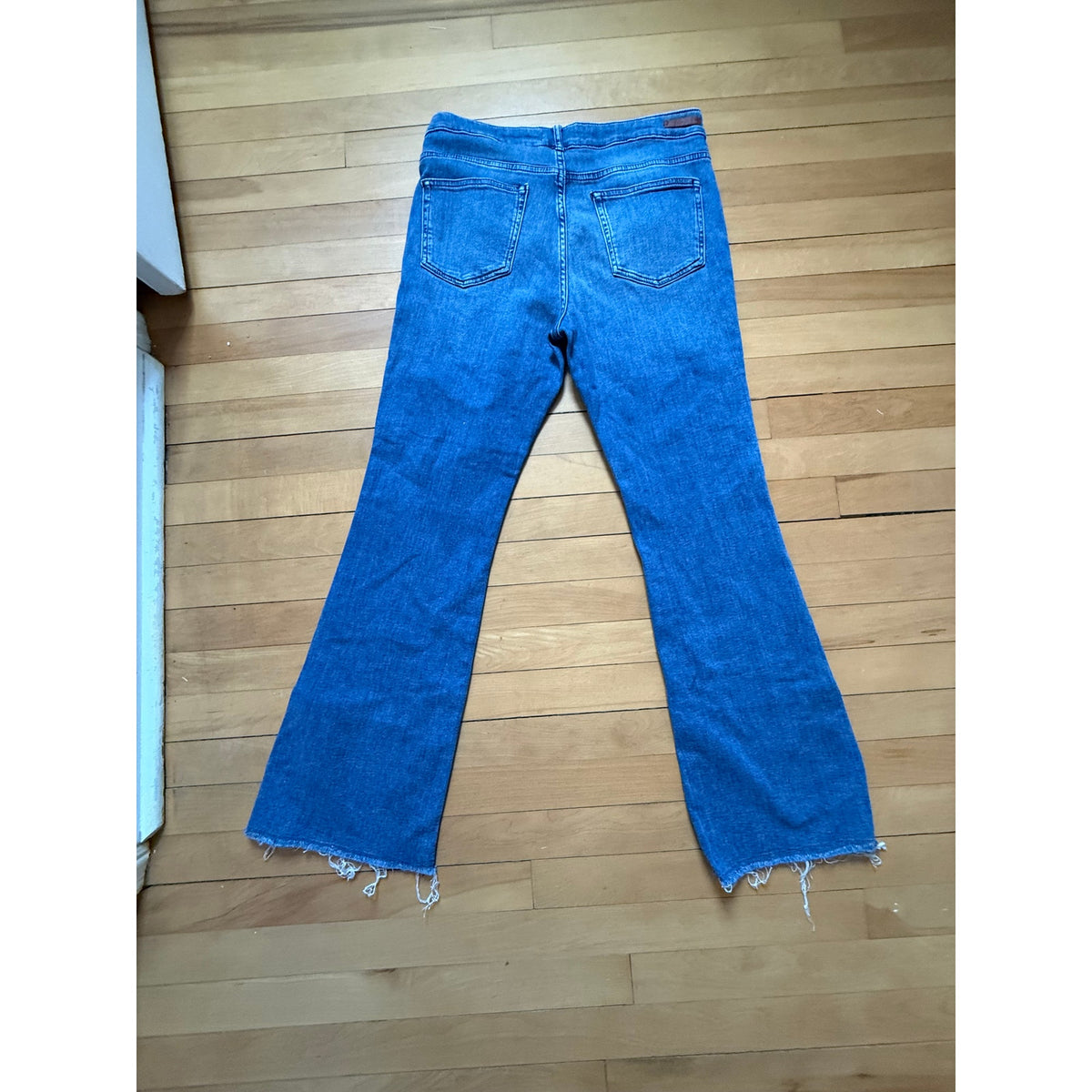 Anthropologie Pilcro High Rise Button Fly Split Hem Jeans - 30