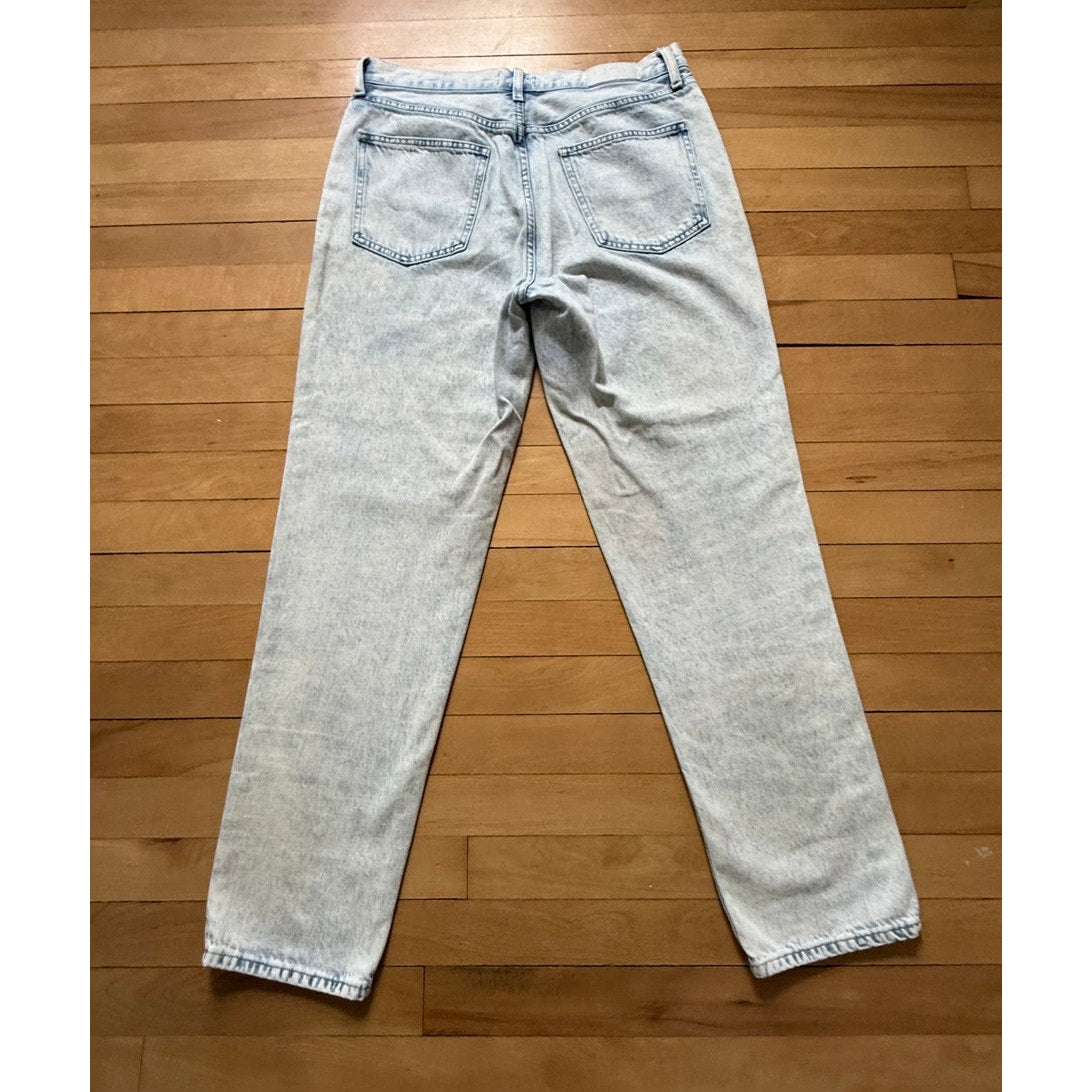 Pistola "Cassie" High-Rise Straight Jeans - Acid Wash - Size 30 - EUC