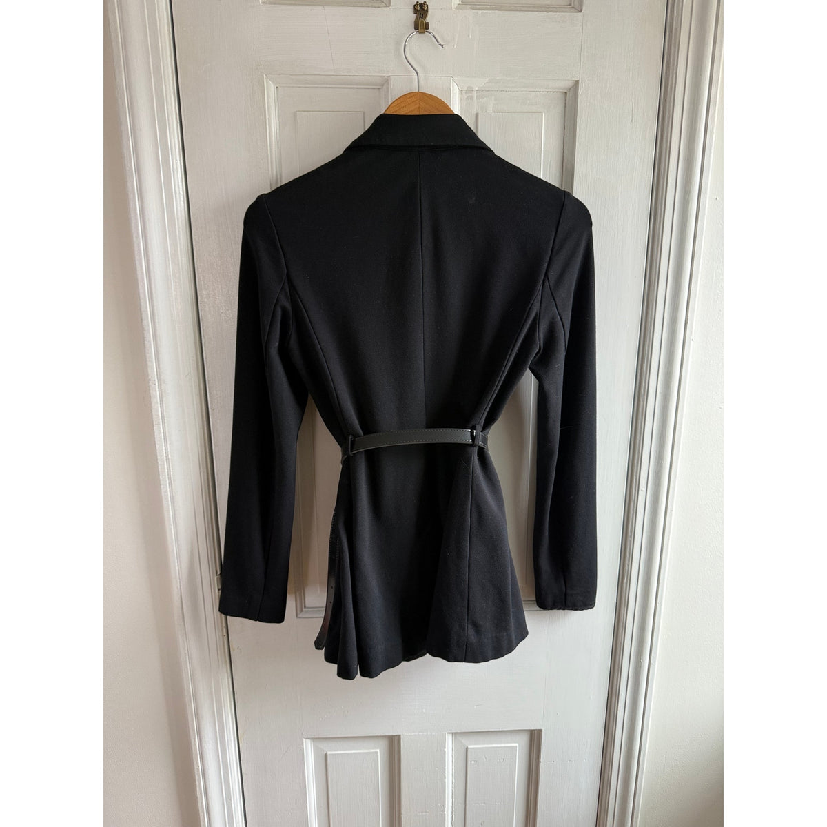 Club Monaco Black Belted Perfect Blazer - Women’s Size S/P - EUC