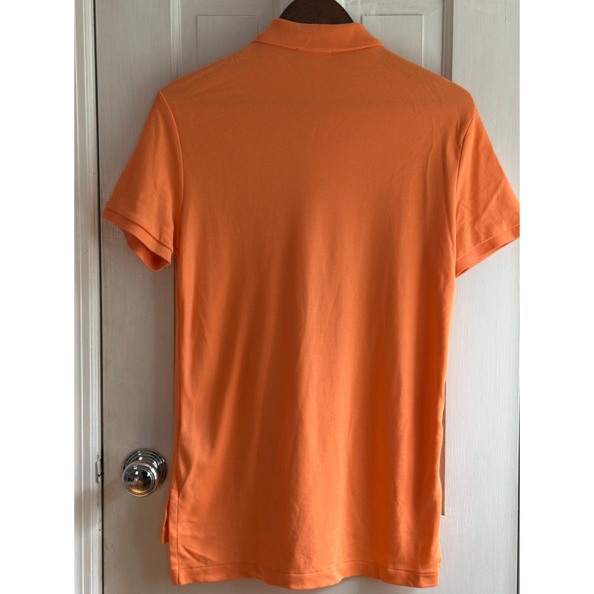 Polo Ralph Lauren Orange Polo Shirt Small Green Pony