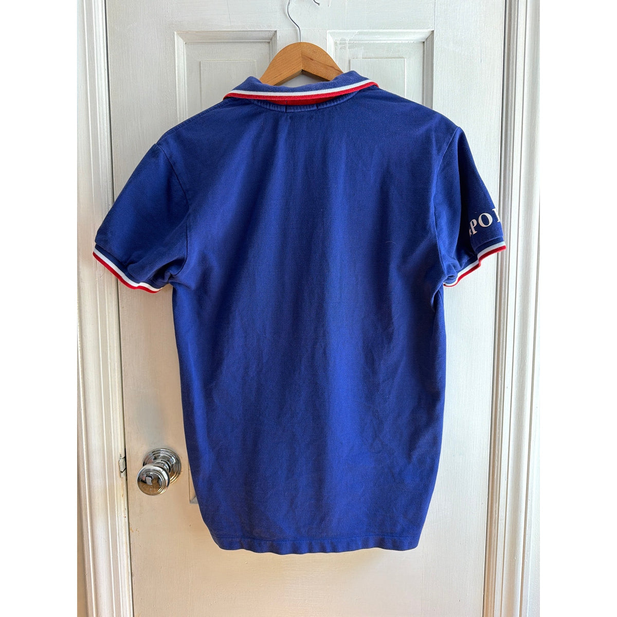 Polo Ralph Lauren Mens Large Polo Royal Blue White Pony