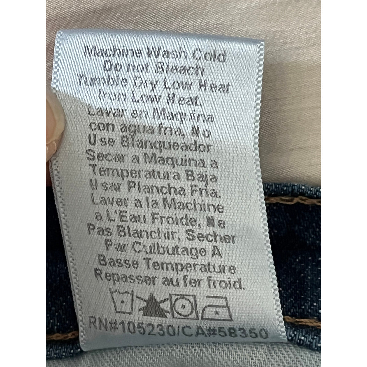 👟🕊️ Current/Elliott The Slouchy Carrot Straight Jeans Whirlwind Blue Size 28