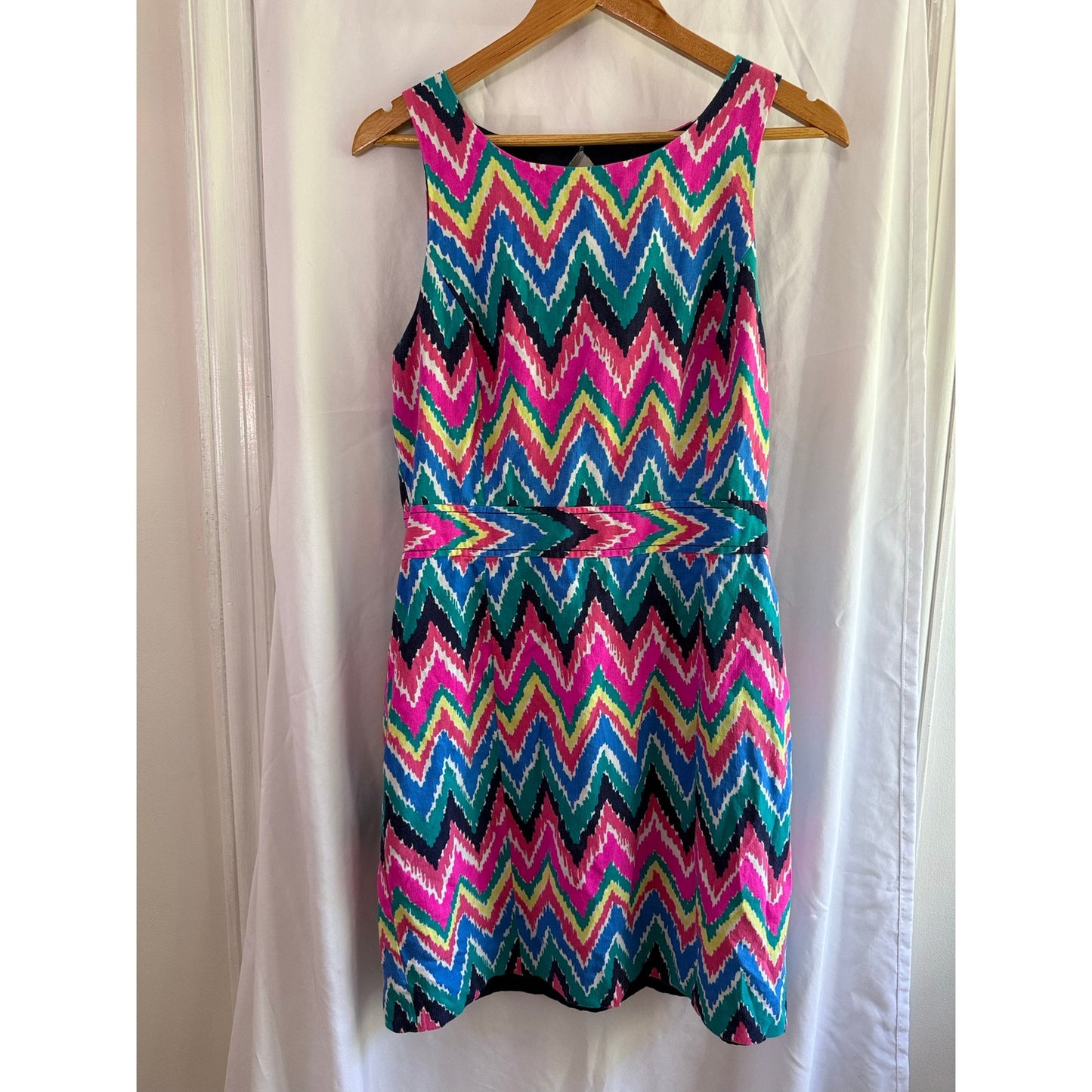 Lilly Pulitzer Dress Womens Size 12 Multicolor Floral Shift Casual Summer