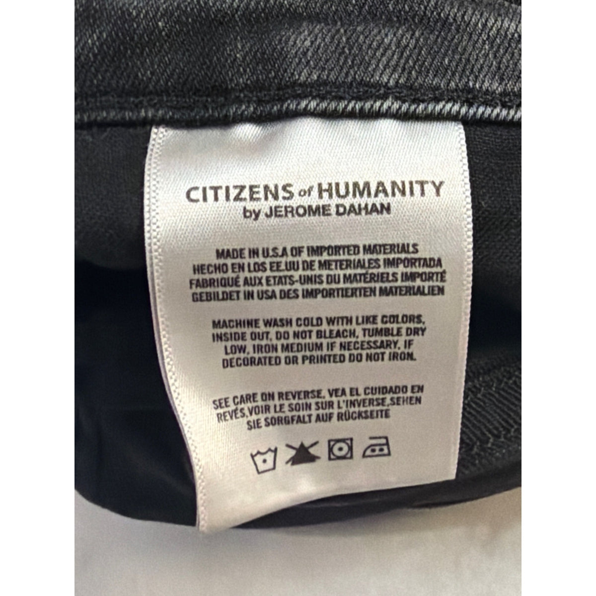 Citizens of Humanity Rocket Crop High Rise Skinny Jeans Size 27