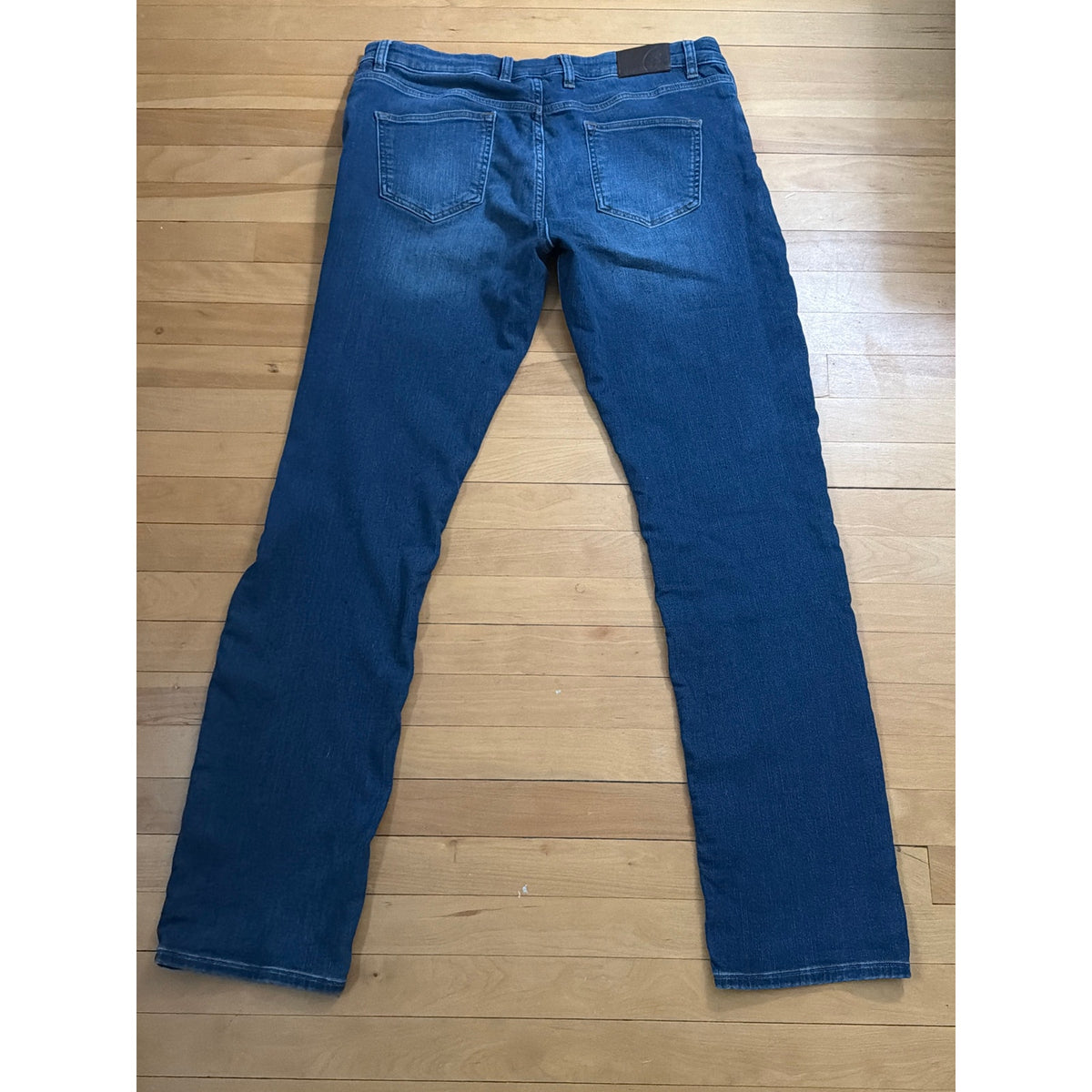 Peter Millar Size 38 Low Rise Straight Leg Dark Wash Mens Jeans