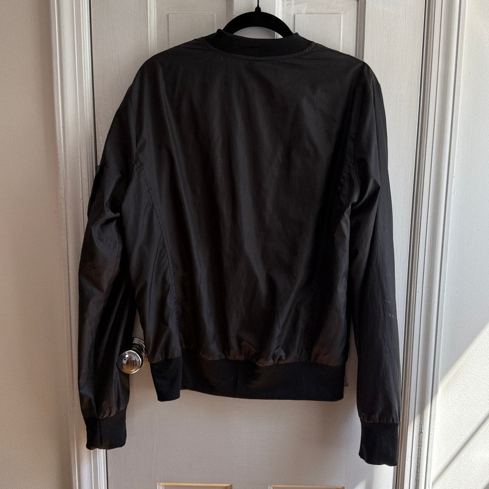 Rare Eminem Kamikaze "Record Du Monde" Black Bomber Jacket - Men's Size Medium