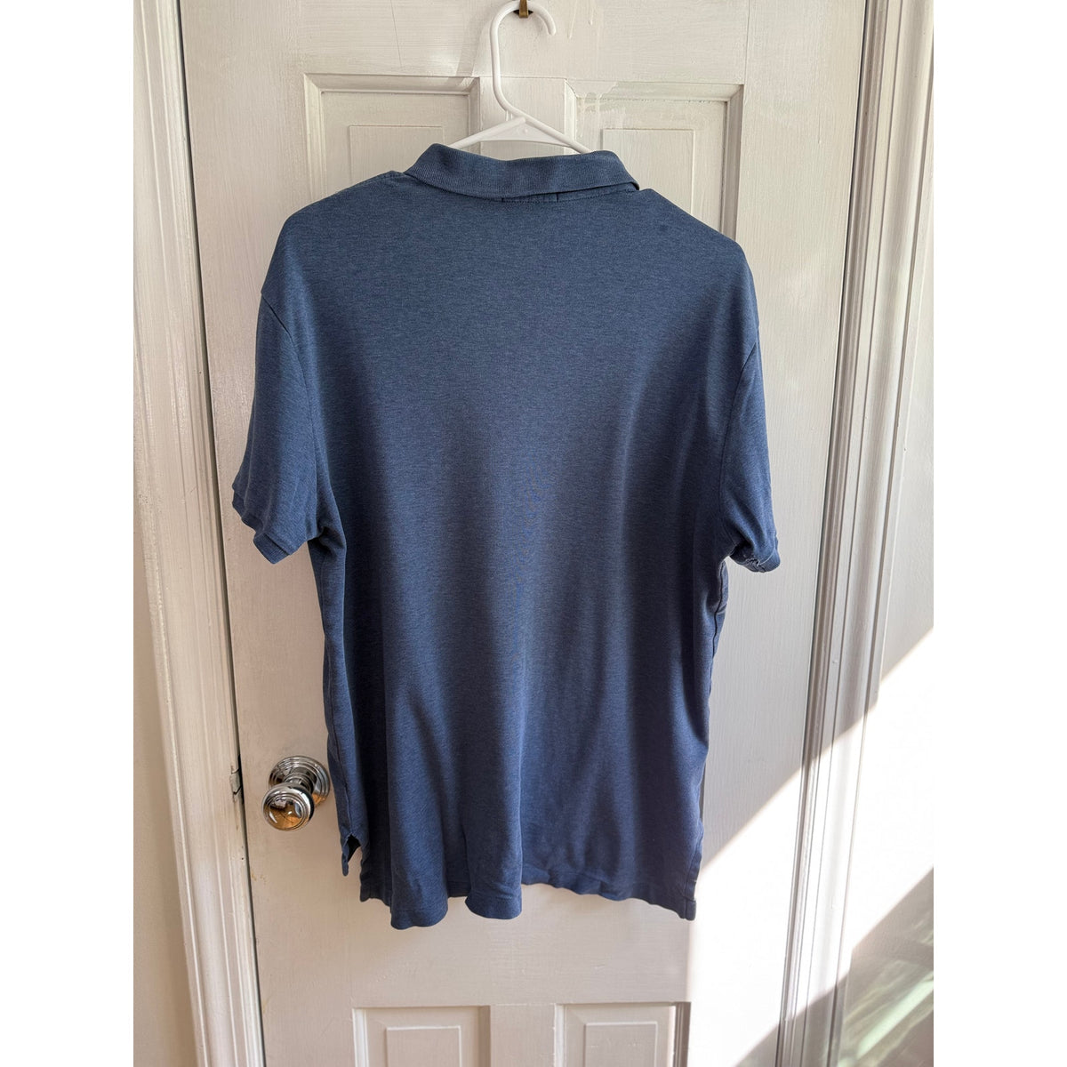 Copied - Polo Ralph Lauren Blue Grey Polo Shirt Men's Green Pony Large
