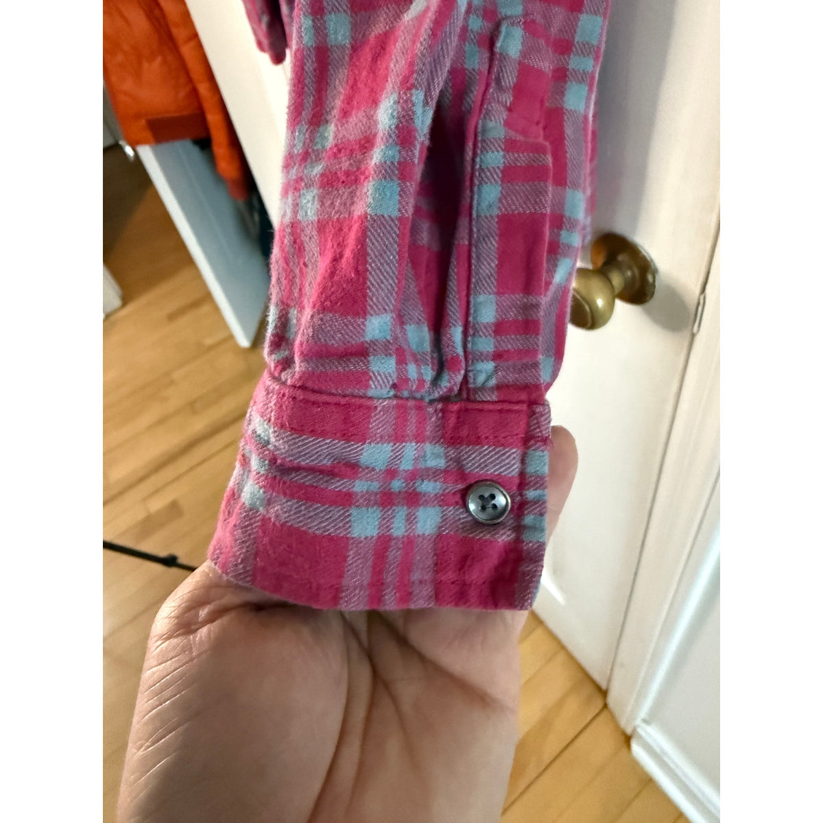Vintage Women's Bit and Bridle Western Flannel Cowboy Shirt - Red w/gray