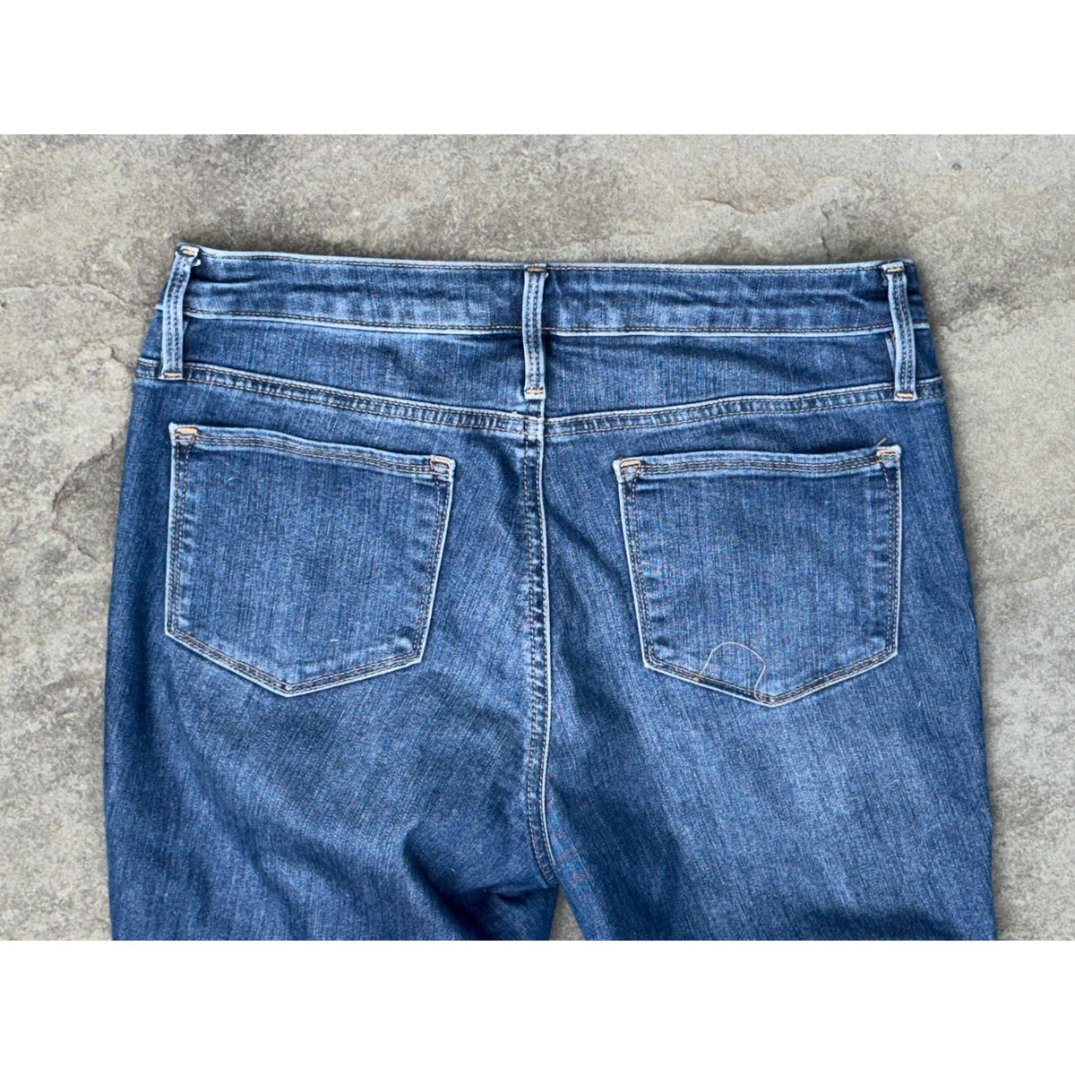 Athleta Sculptek High-Rise Skinny Jeans Medium Wash Size 8
