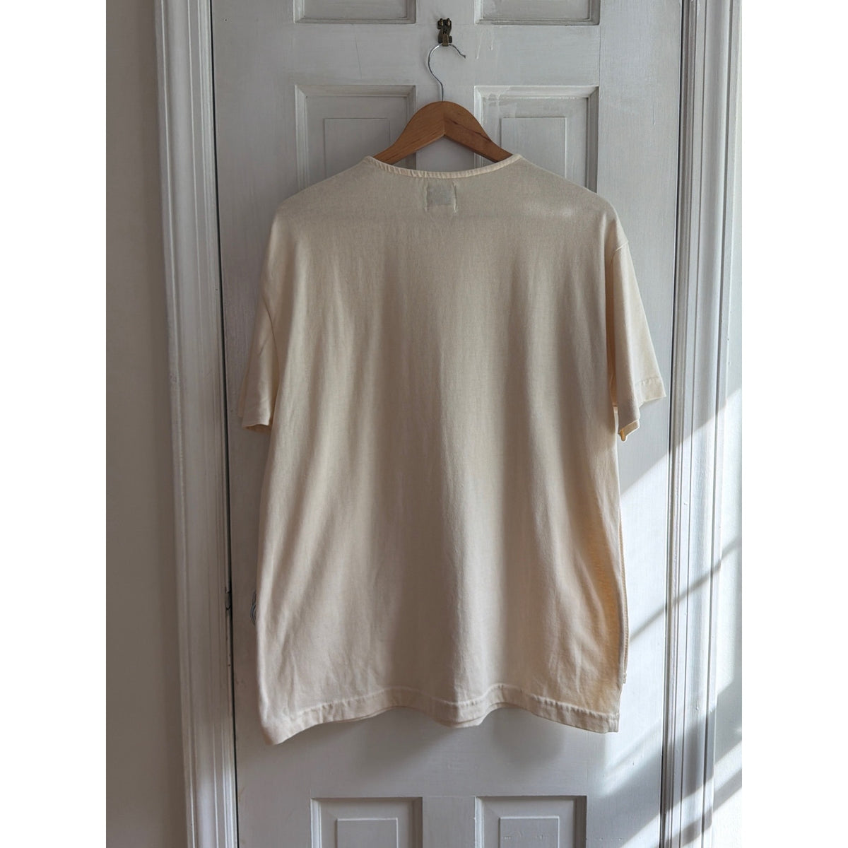 Vintage Stefano International Layered Vest Top Womens 14/16 Cream Ribbed USA 90s