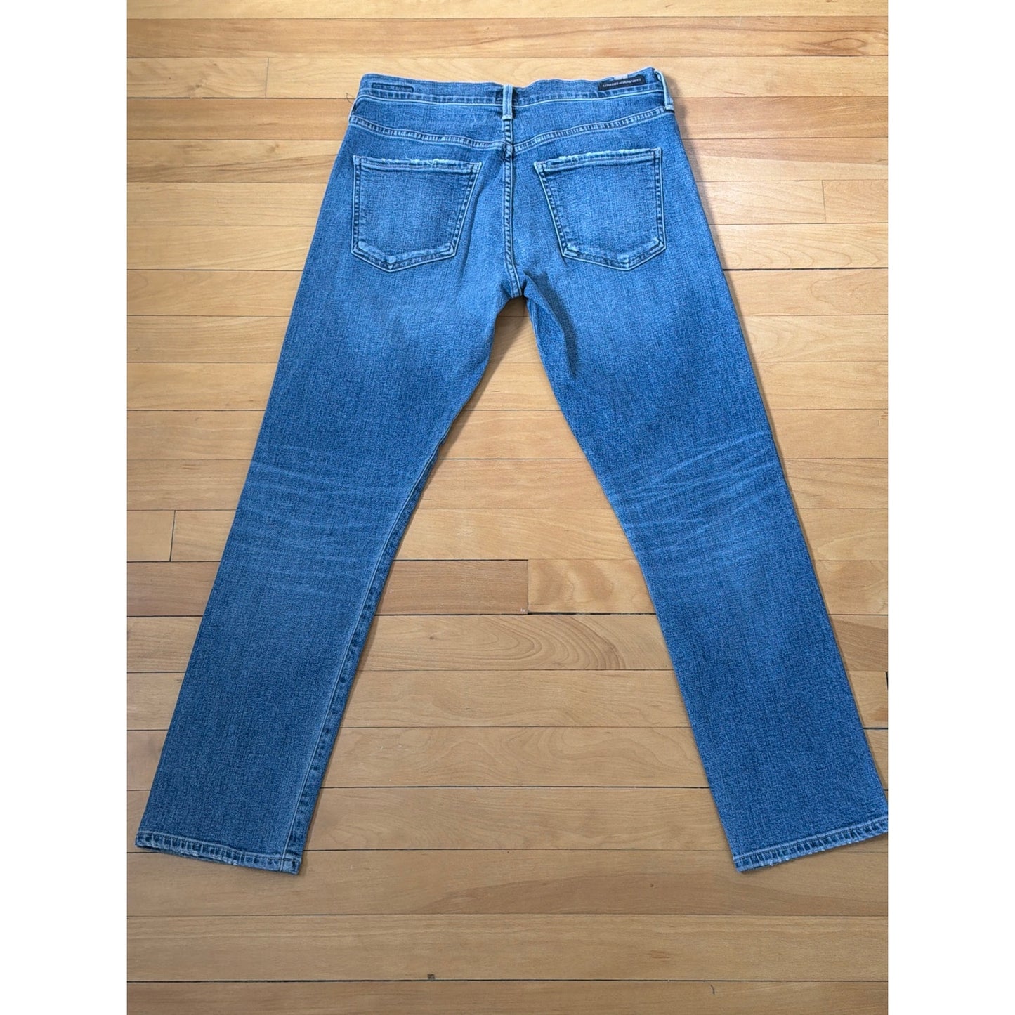 Citizens of Humanity Size 26 Emerson Slim Boyfriend Fit Mid Rise Blue Jeans