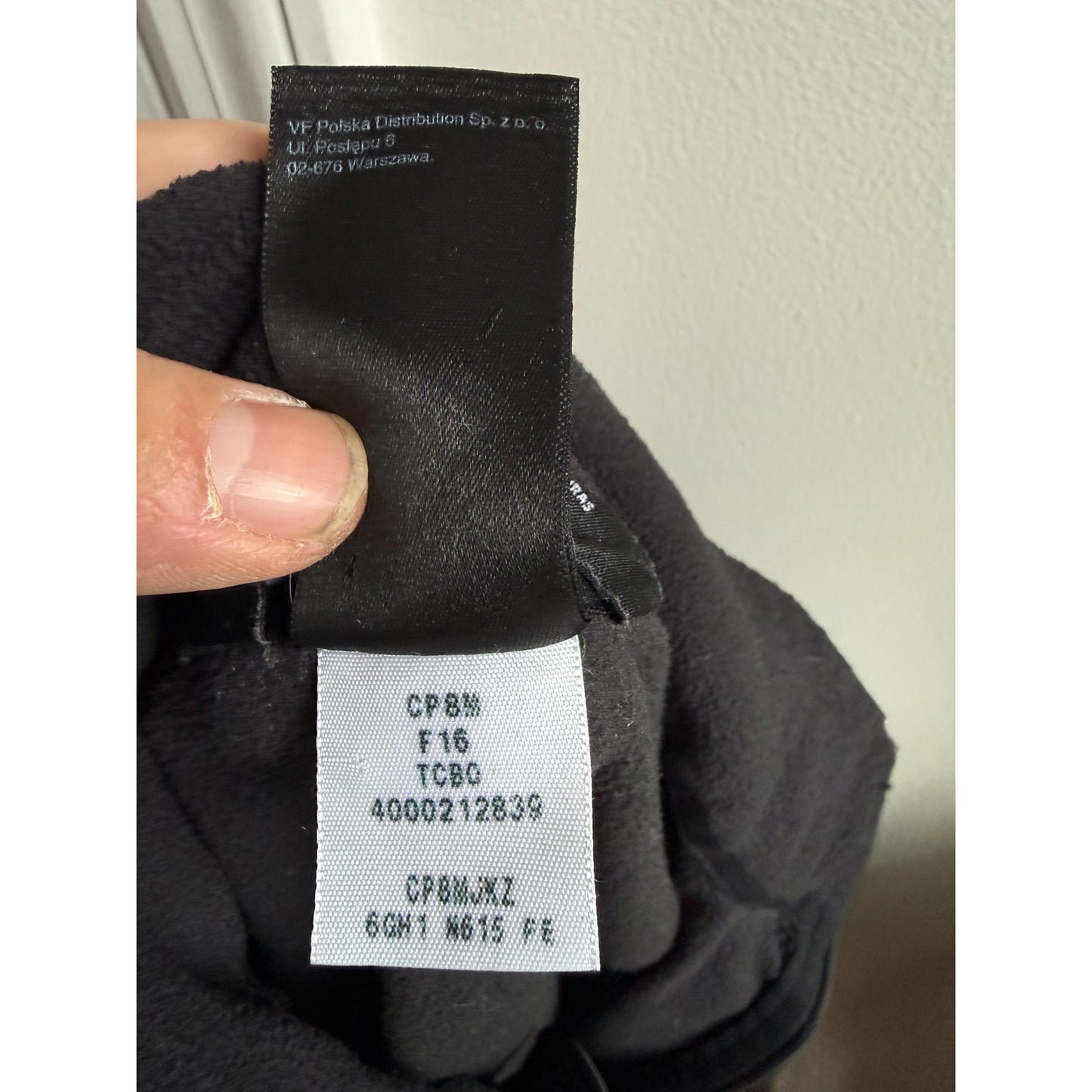 the North Face Black Quarter Zip Fleece - XL