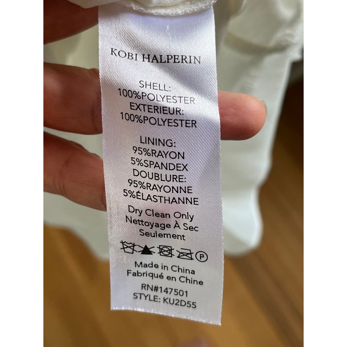 Kobi Halperin NWT Sheila One Sleeve Asymmetric Chiffon Dress Ivory XS