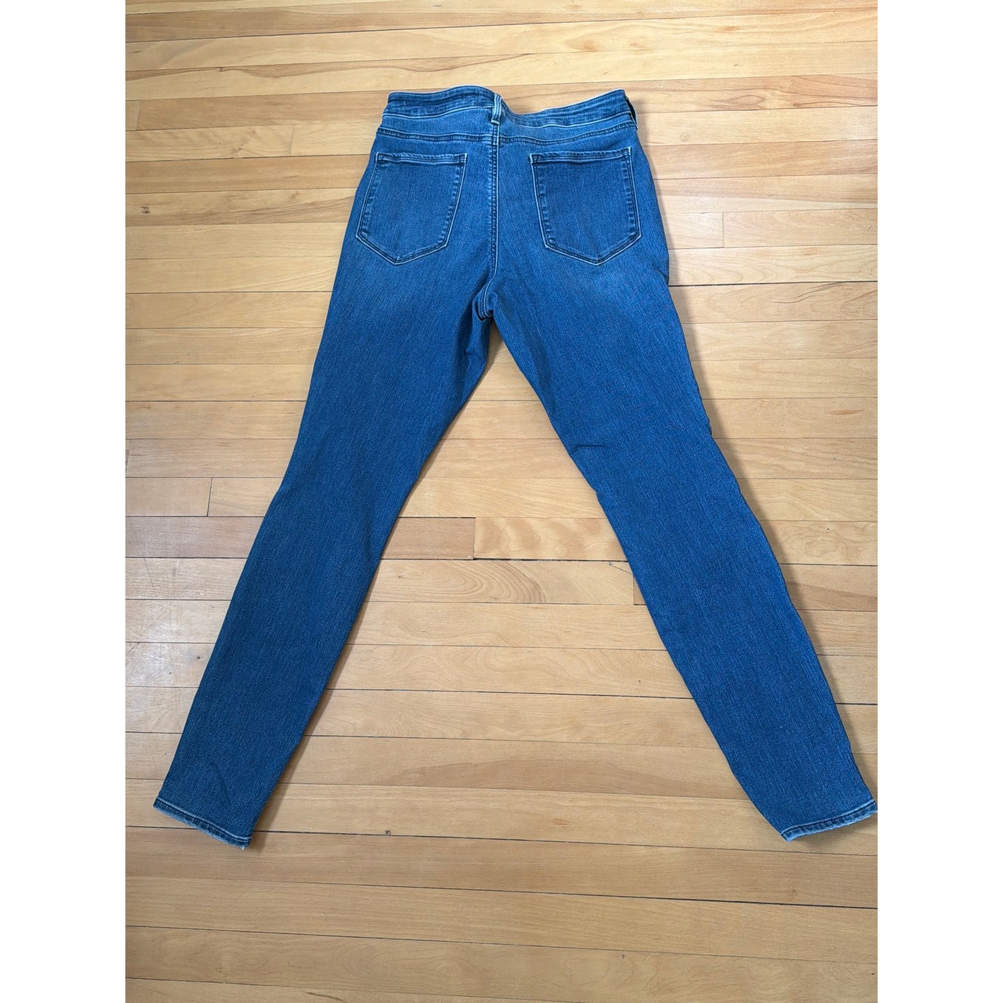 Athleta Size 14T Mid Rise Skinny Dark Wash Stretch Jean