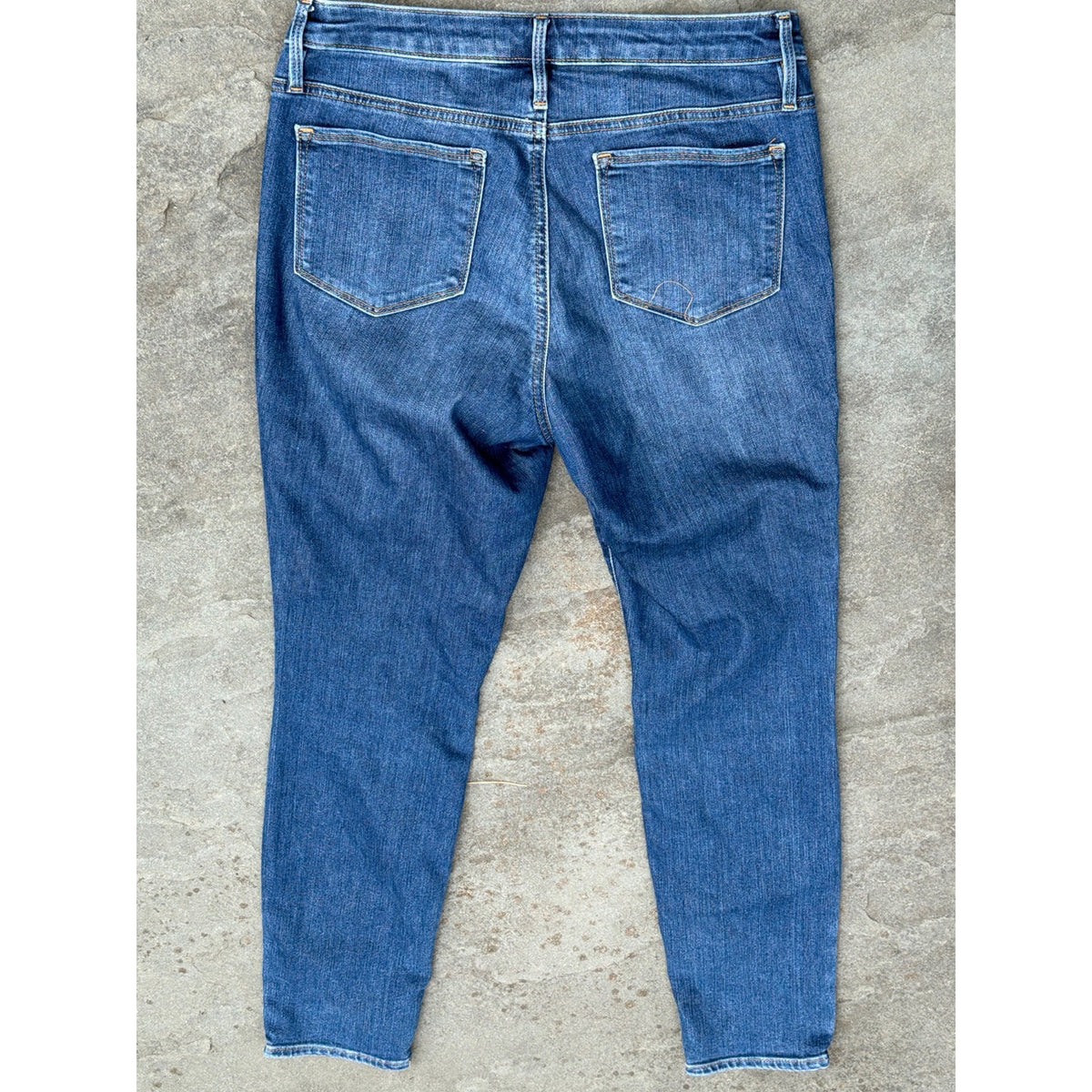 Athleta Sculptek High-Rise Skinny Jeans Medium Wash Size 8