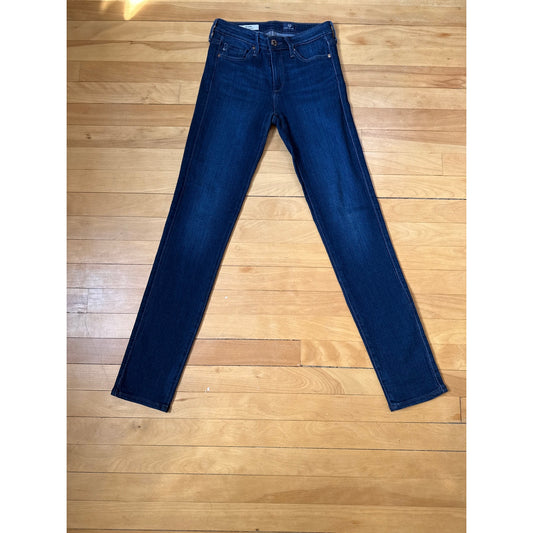 Adriano Goldschmied  AG "The Prima" Size 24 Dark Wash Mid Rise Skinny Jean