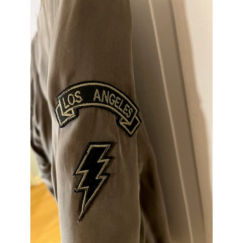 Rails Ace Military Bomber Patches Jacket - West Coast style- Sz XS