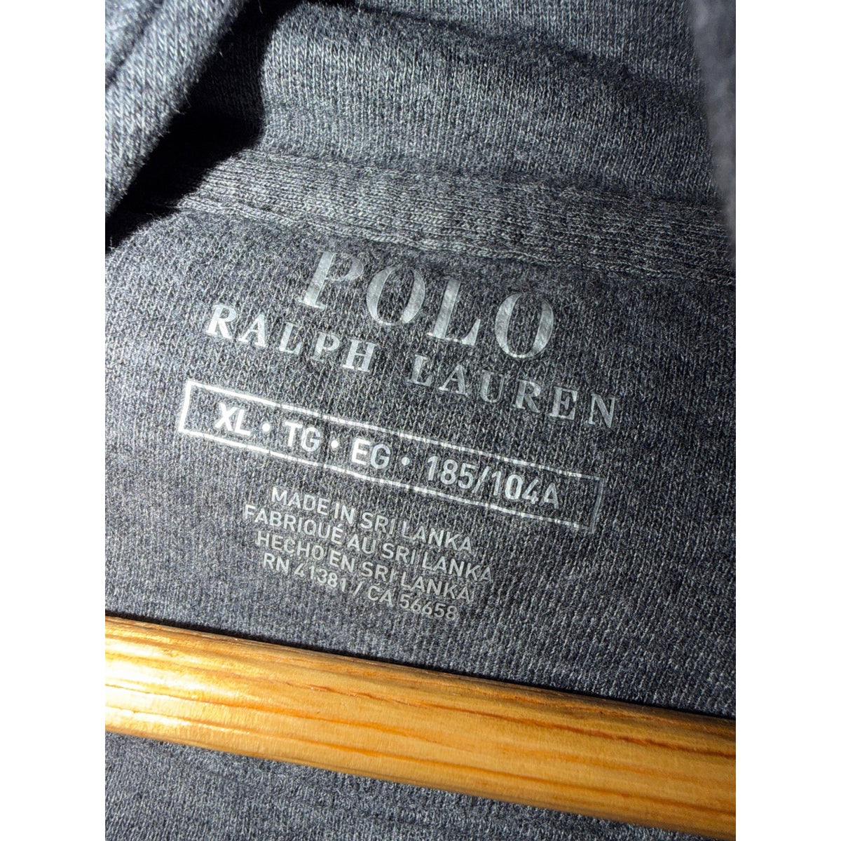 Polo Ralph Lauren  Sweatshirt Mens XL Grey Pullover