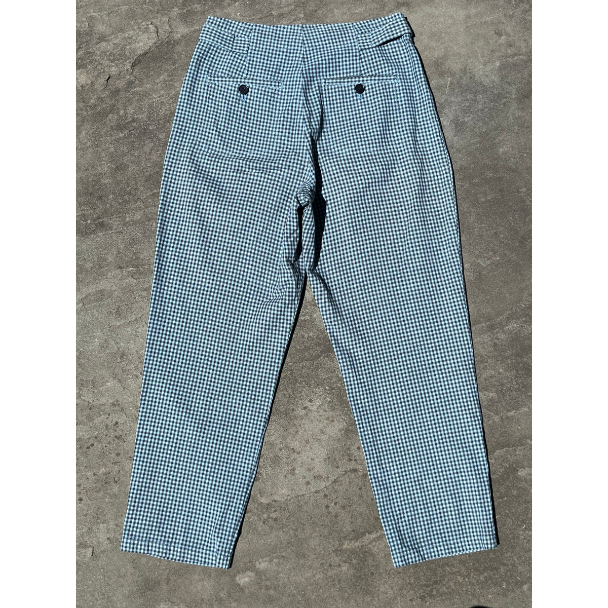 Sundance Life of Dreams Plaid Pants 4 Cropped Wide Leg Boho Artisan Academia 🪵