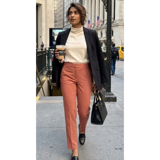 Theory Straight Trouser in New Stretch Wool - Size 2 - EUC