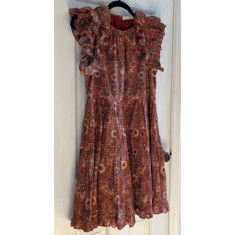 Ulla Johnson Adele Dress Rosebud - Size 4
