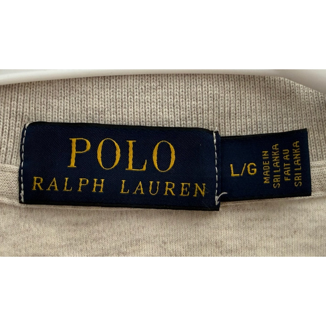 Polo Ralph Lauren Cream/White Men's Polo Men's Navy Pony Large