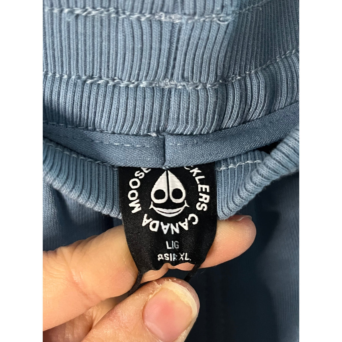 🔥 NWT Moose Knuckles Kids Hartsfield Cargo Joggers Sea Blue Sz L (12-14) Luxury