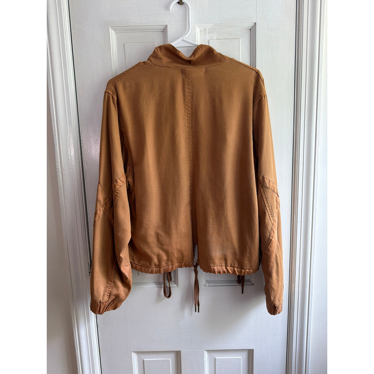 Young Fabulous & Broke YFB Yellow Utility Zipper Jacket Medium EUC