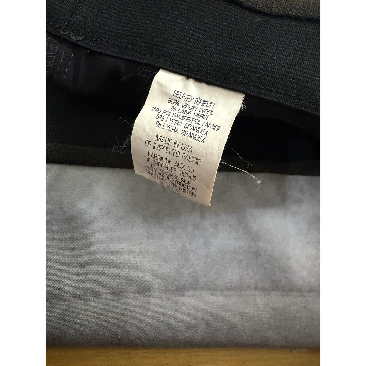 Theory Wool Ankle Dress Pants Black Size 00