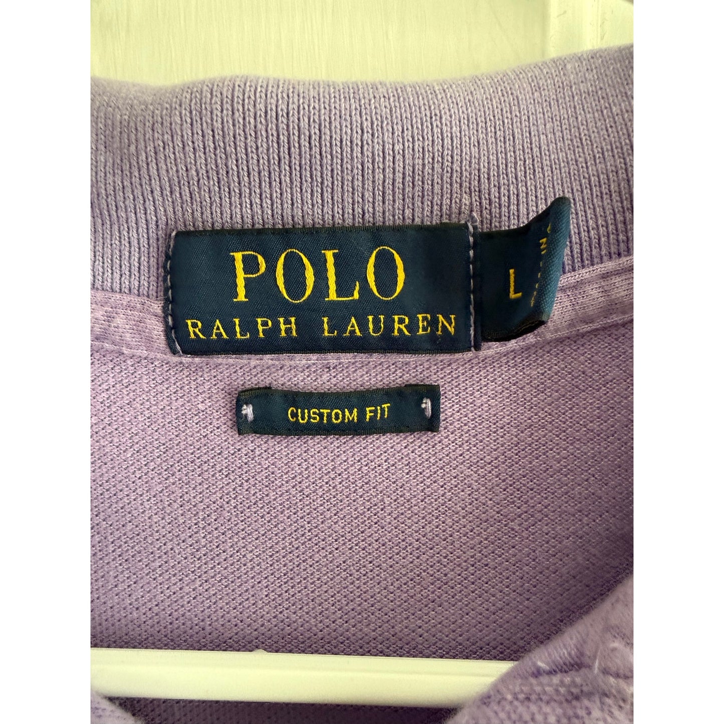 Polo Ralph Lauren Purple Polo Shirt Men's Green Pony