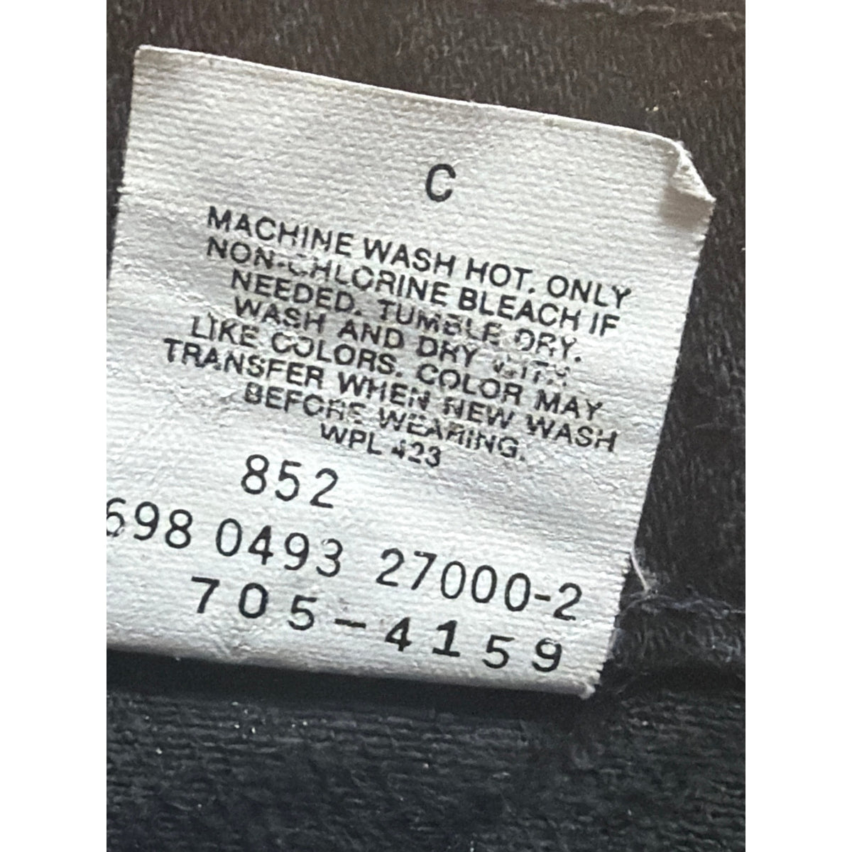 Levi's Premium W29 High Rise Dark Black Distressed Shorts
