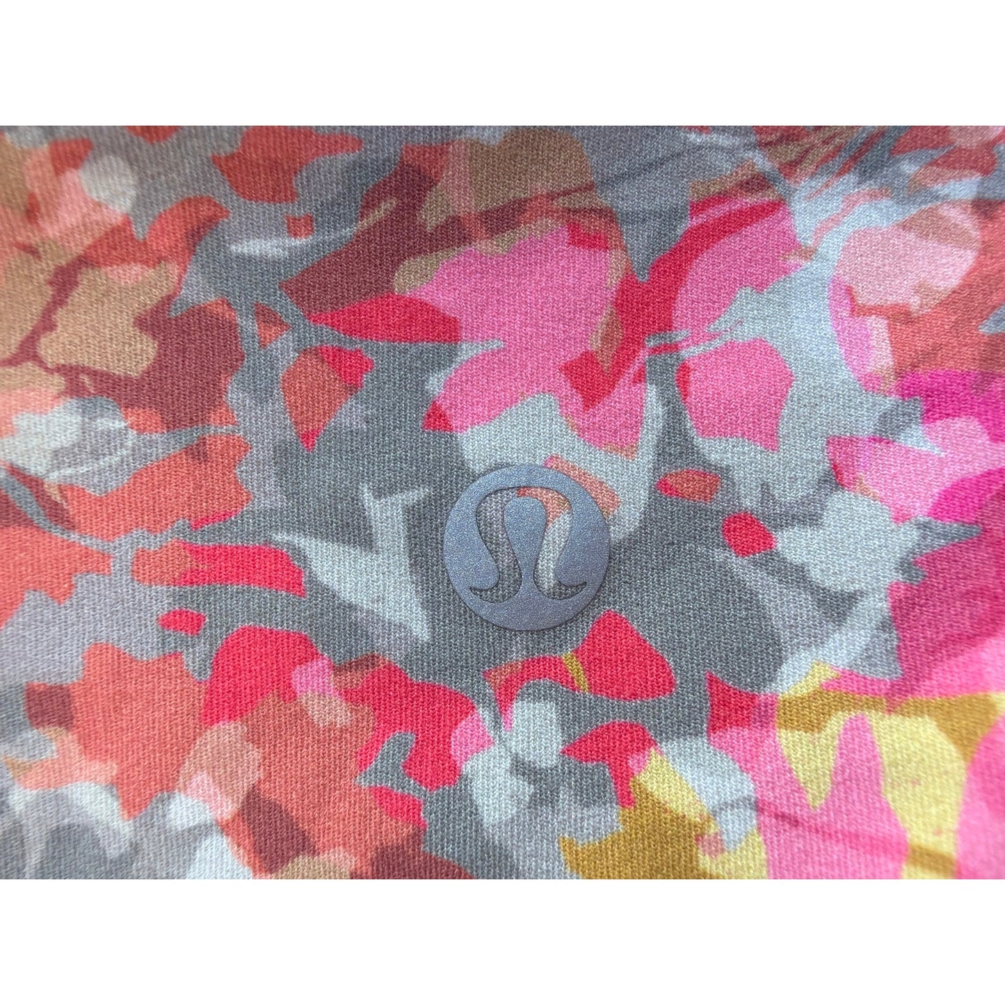 NWT Lululemon Align HR Pant Size 2, 25" Neon Pink Floral Pattern