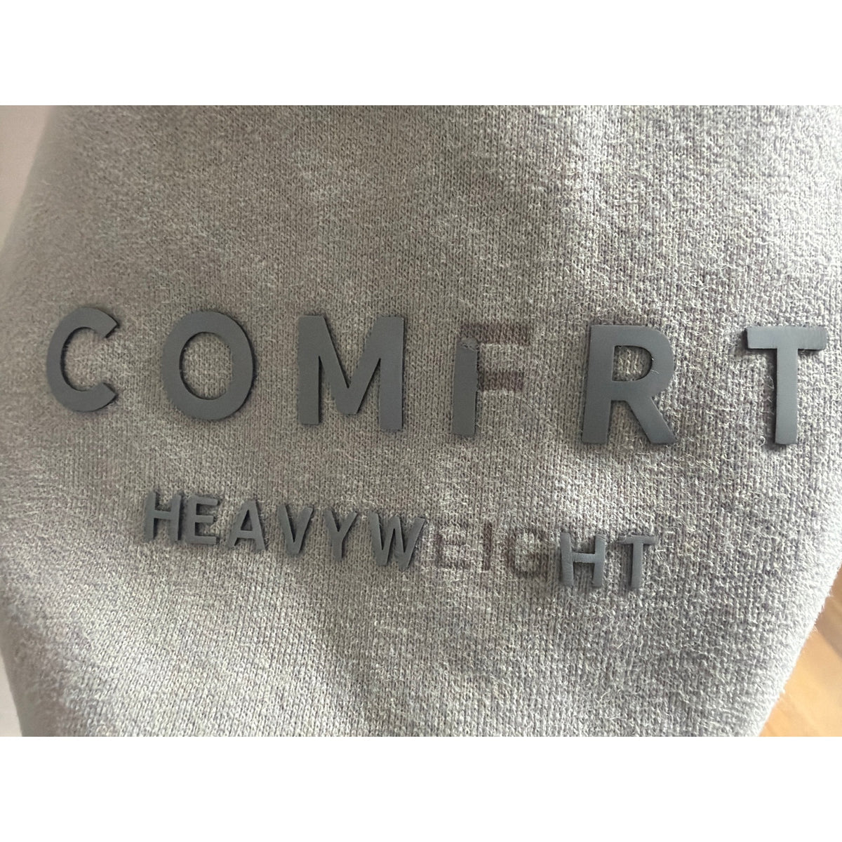 COMFRT Heavyweight Oversized Graphic Pullover Hoodie - Small 