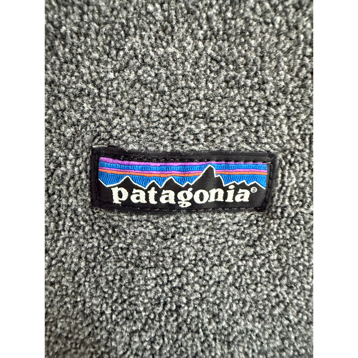 Patagonia Synchilla Fleece Quarter-Zip Pullover Grey - Size Small