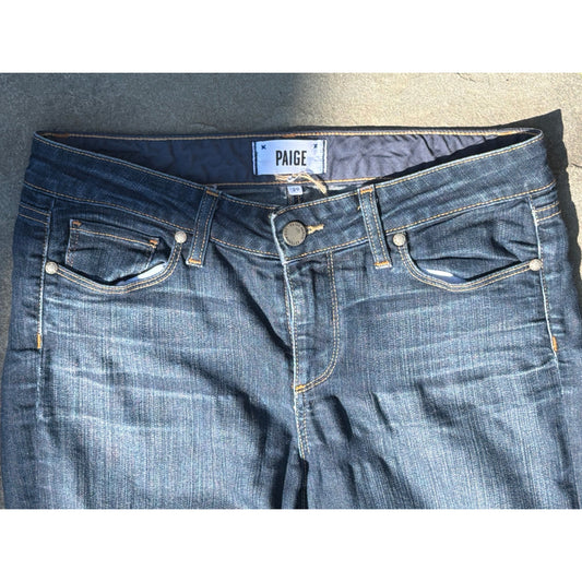 PAIGE Premium Denim Slim Fit Dark Wash Jeans Size 29