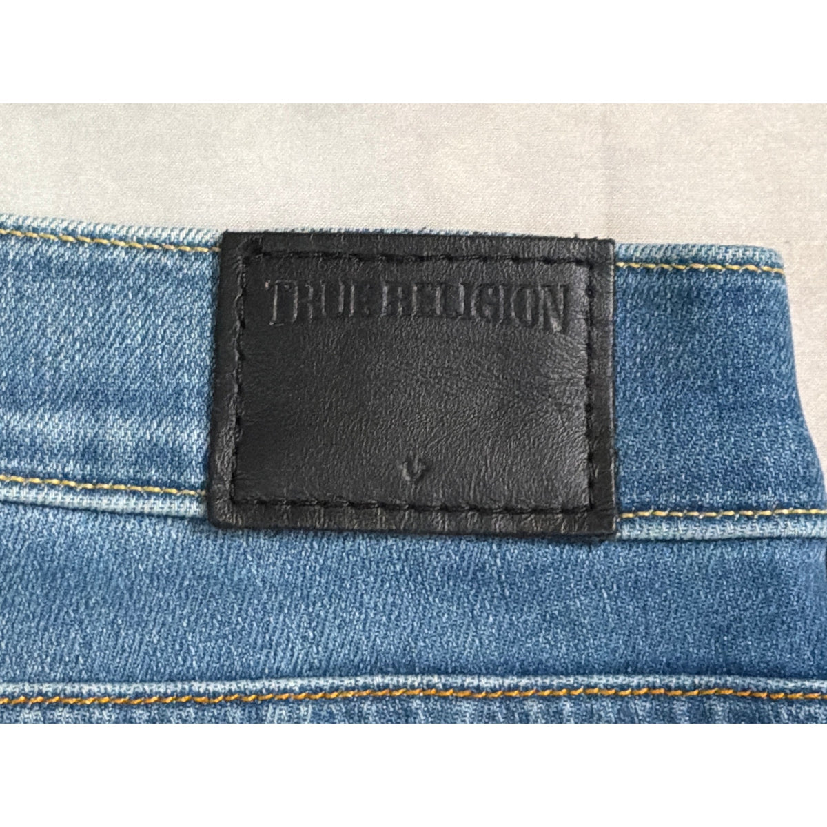 True Religion Size 30 Casey Low Rise Super Skinny Blue Jeans