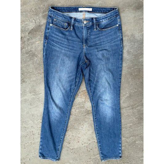 Athleta Sculptek High-Rise Skinny Jeans Medium Wash Size 8