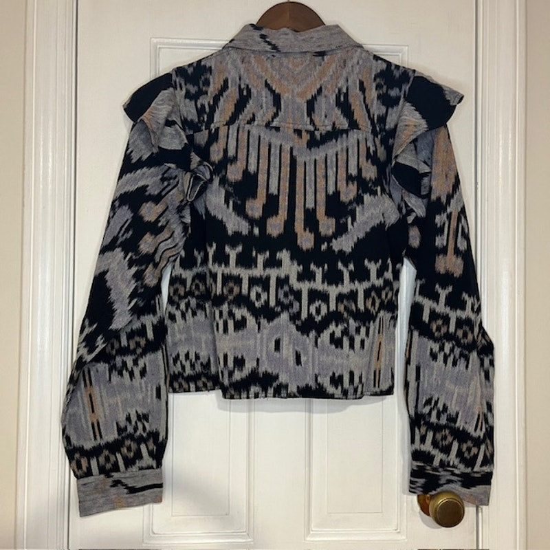 Ulla Johnson Handmade Mathilda Long Sleeve Blouse NWT- Size 6
