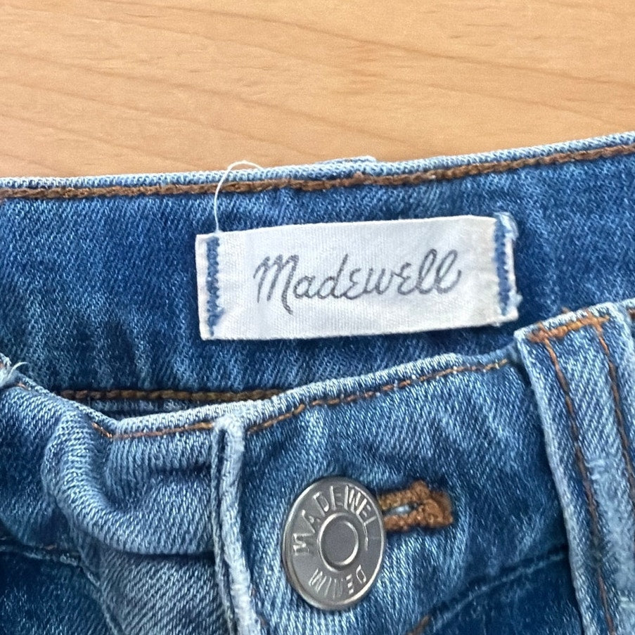Madewell Size 26 The Perfect Vintage Distressed Jean